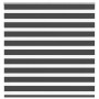 Estor cebra negro 140x100 cm tejido ancho 135,9 cm poliéster