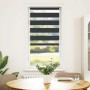 Estor cebra negro 60x100 cm tejido ancho 55,9 cm poliéster von , Jalousien und Jalousien - Ref: Foro24-4014201, Preis: 15,78 ...