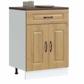 Mueble bajo de cocina Kalmar roble artesanal madera ingeniería by , Kitchen cabinets - Ref: Foro24-853496, Price: 90,42 €, Di...
