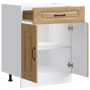 Mueble bajo de cocina Kalmar roble artesanal madera ingeniería von , Küchenschränke - Ref: Foro24-853496, Preis: 90,42 €, Rab...