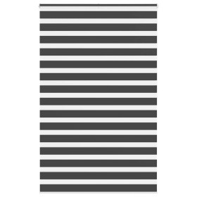 Estor cebra negro 140x200 cm tejido ancho 135,9 cm poliéster de , Persianas y estores - Ref: Foro24-4014269, Precio: 35,36 €,...