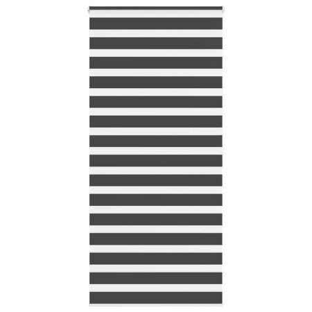 Estor cebra negro 105x200 cm tejido ancho 100,9 cm poliéster de , Persianas y estores - Ref: Foro24-4014262, Precio: 29,15 €,...