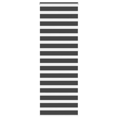 Estor cebra negro 80x230 cm tejido ancho 75,9 cm poliéster de , Persianas y estores - Ref: Foro24-4014283, Precio: 28,46 €, D...