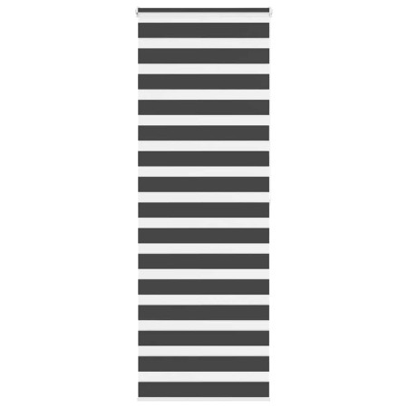 Estor cebra negro 70x200 cm tejido ancho 65,9 cm poliéster de , Persianas y estores - Ref: Foro24-4014255, Precio: 25,22 €, D...