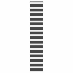 Estor cebra negro 45x230 cm tejido ancho 40,9 cm poliéster by , Blinds and blinds - Ref: Foro24-4014276, Price: 20,64 €, Disc...