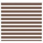 Estor cebra marrón 160x100 cm tejido ancho 155,9 cm poliéster by , Blinds and blinds - Ref: Foro24-4014325, Price: 28,44 €, D...