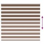 Estor cebra marrón 160x100 cm tejido ancho 155,9 cm poliéster by , Blinds and blinds - Ref: Foro24-4014325, Price: 28,44 €, D...