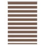 Brauner Zebra-Vorhang 95x150 cm, Stoffbreite 90,9 cm, aus Polyester. von , Jalousien und Jalousien - Ref: Foro24-4014338, Pre...