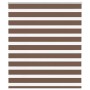 Estor cebra marrón 130x100 cm tejido ancho 125,9 cm poliéster de , Persianas y estores - Ref: Foro24-4014319, Precio: 27,23 €...