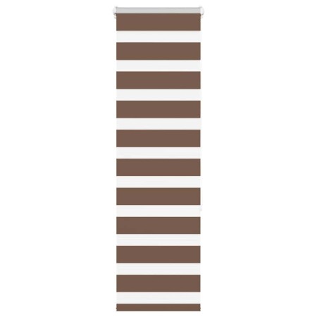 Estor cebra marrón 40x150 cm tejido ancho 35,9 cm poliéster de , Persianas y estores - Ref: Foro24-4014327, Precio: 18,79 €, ...