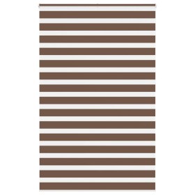 Brown zebra curtain 140x230 cm, fabric width 135.9 cm, polyester. by , Blinds and blinds - Ref: Foro24-4014399, Price: 36,07 ...