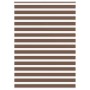 Estor cebra marrón 165x200 cm tejido ancho 160,9 cm poliéster de , Persianas y estores - Ref: Foro24-4014378, Precio: 40,70 €...