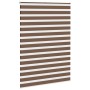 Estor cebra marrón 165x200 cm tejido ancho 160,9 cm poliéster de , Persianas y estores - Ref: Foro24-4014378, Precio: 40,70 €...
