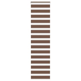 Estor cebra marrón 65x230 cm tejido ancho 60,9 cm poliéster de , Persianas y estores - Ref: Foro24-4014384, Precio: 23,50 €, ...
