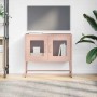 TV-Möbel aus kaltgewalztem Stahl in Rosa, 68x39x60,5 cm. von , TV-Möbel - Ref: Foro24-853333, Preis: 74,02 €, Rabatt: %