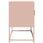 TV-Möbel aus kaltgewalztem Stahl in Rosa, 68x39x60,5 cm. von , TV-Möbel - Ref: Foro24-853333, Preis: 74,02 €, Rabatt: %