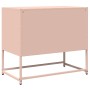 TV-Möbel aus kaltgewalztem Stahl in Rosa, 68x39x60,5 cm. von , TV-Möbel - Ref: Foro24-853333, Preis: 74,02 €, Rabatt: %