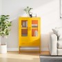 Mustard yellow steel sideboard 68x39x111.5 cm by , Sideboards - Ref: Foro24-853365, Price: 148,83 €, Discount: %