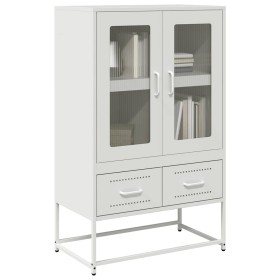 White steel sideboard 68x39x111.5 cm by , Sideboards - Ref: Foro24-853367, Price: 147,85 €, Discount: %