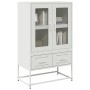 White steel sideboard 68x39x111.5 cm by , Sideboards - Ref: Foro24-853367, Price: 147,85 €, Discount: %