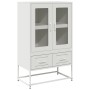Weißer Stahlschrank 68x39x111,5 cm von , Sideboards - Ref: Foro24-853367, Preis: 147,85 €, Rabatt: %