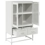 White steel sideboard 68x39x111.5 cm by , Sideboards - Ref: Foro24-853367, Price: 147,85 €, Discount: %