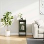 Mesita de noche de acero laminado verde oliva 36x39x78 cm de , Aparadores - Ref: Foro24-853414, Precio: 48,28 €, Descuento: %