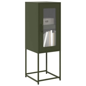 Kaltgewalzter Stahlschrank in Olivgrün 36x39x107 cm von , Sideboards - Ref: Foro24-853402, Preis: 71,18 €, Rabatt: %