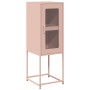 Cold-rolled steel sideboard in pink, 36x39x107 cm. by , Sideboards - Ref: Foro24-853399, Price: 71,18 €, Discount: %