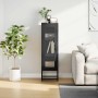Aparador de acero laminado en frío negro 36x39x123 cm de , Aparadores - Ref: Foro24-853392, Precio: 91,17 €