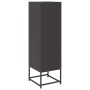 Aparador de acero laminado en frío negro 36x39x123 cm de , Aparadores - Ref: Foro24-853392, Precio: 91,17 €