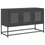 Mueble para TV acero laminado en frío negro 100,5x39x60,5 cm von , TV-Möbel - Ref: Foro24-853338, Preis: 93,15 €, Rabatt: %