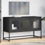 Mueble para TV acero laminado en frío negro 100,5x39x60,5 cm von , TV-Möbel - Ref: Foro24-853338, Preis: 93,15 €, Rabatt: %