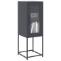 Aparador de acero laminado en frío gris antracita 36x39x107 cm by , Sideboards - Ref: Foro24-853400, Price: 71,18 €, Discount: %