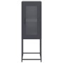 Aparador de acero laminado en frío gris antracita 36x39x107 cm by , Sideboards - Ref: Foro24-853400, Price: 71,18 €, Discount: %