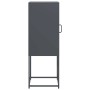 Aparador de acero laminado en frío gris antracita 36x39x107 cm by , Sideboards - Ref: Foro24-853400, Price: 71,18 €, Discount: %