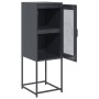 Aparador de acero laminado en frío gris antracita 36x39x107 cm by , Sideboards - Ref: Foro24-853400, Price: 71,18 €, Discount: %
