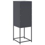 Aparador de acero laminado en frío gris antracita 36x39x107 cm by , Sideboards - Ref: Foro24-853400, Price: 71,18 €, Discount: %