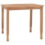 Set de comedor de jardín 3 pzas y cojines madera maciza de teca by vidaXL, Garden sets - Ref: Foro24-3060006, Price: 513,85 €...