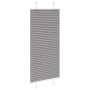 Pleated Anthracite Blind 60x100 cm Fabric Width 59.4 cm Polyester by , Blinds and blinds - Ref: Foro24-4015067, Price: 18,27 ...