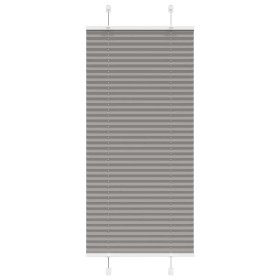 Pleated Anthracite Blind 60x150 cm Fabric Width 59.4 cm Polyester by , Blinds and blinds - Ref: Foro24-4015084, Price: 17,38 ...