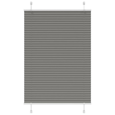 Pleated Anthracite Blind 90x150 cm Fabric Width 89.4 cm Polyester by , Blinds and blinds - Ref: Foro24-4015090, Price: 18,96 ...