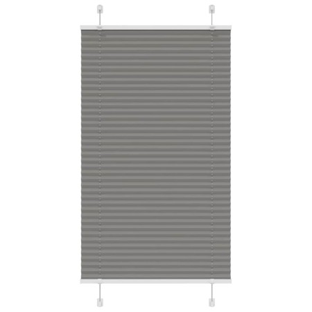 Pleated Anthracite Blind 70x150 cm Fabric Width 69.4 cm Polyester by , Blinds and blinds - Ref: Foro24-4015086, Price: 23,84 ...