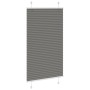 Pleated Anthracite Blind 70x150 cm Fabric Width 69.4 cm Polyester by , Blinds and blinds - Ref: Foro24-4015086, Price: 23,84 ...