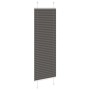 Pleated black blind 45x100 cm Fabric width 44.4 cm Polyester by , Blinds and blinds - Ref: Foro24-4015115, Price: 21,25 €, Di...