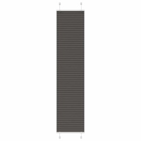Schwarzer Plissee-Vorhang 40x200 cm Stoffbreite 39,4 cm aus Polyester von , Jalousien und Jalousien - Ref: Foro24-4015148, Pr...