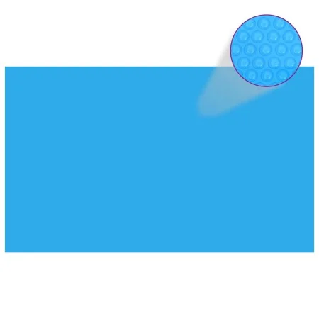 Rechteckige Poolabdeckung aus blauem PE 1000x600 cm von vidaXL, Poolabdeckungen - Ref: Foro24-92961, Preis: 177,82 €, Rabatt: %