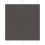 Pleated black curtain 115x100 cm Fabric width 114.4 cm Polyester by , Blinds and blinds - Ref: Foro24-4015129, Price: 19,29 €...