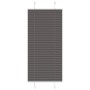 Pleated black blind 65x150 cm Fabric width 64.4 cm Polyester by , Blinds and blinds - Ref: Foro24-4015136, Price: 26,61 €, Di...