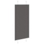 Pleated black blind 65x150 cm Fabric width 64.4 cm Polyester by , Blinds and blinds - Ref: Foro24-4015136, Price: 26,61 €, Di...